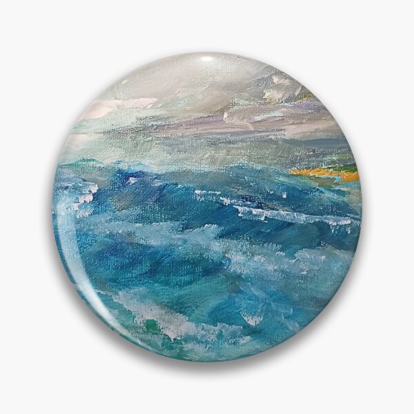 Item preview, La pintura al óleo original del mar rodante de TSteele.Art designed and sold by TSteeleArt.