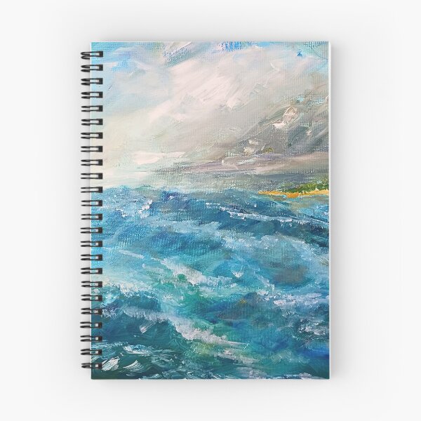 Item preview, The Rolling Sea original Oil Painting by TSteele.Art designed and sold by TSteeleArt.