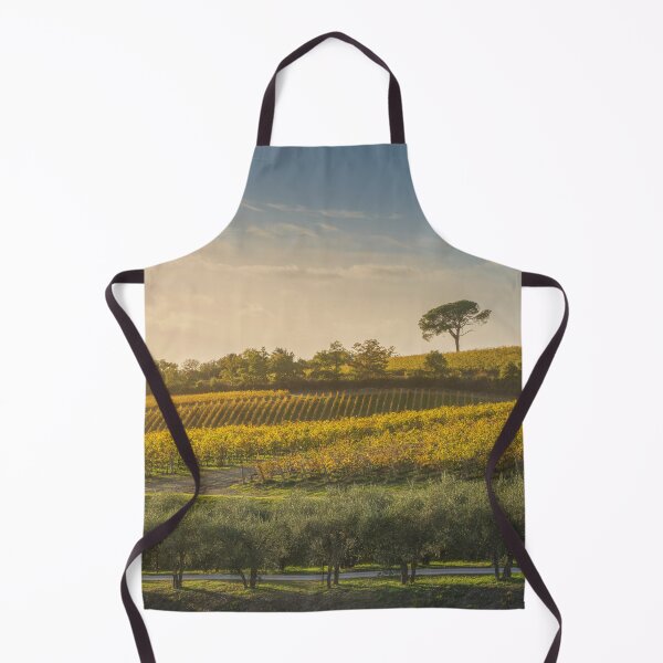 Item preview, Stone pine and vineyards, autumn landscape in Chianti, Italy designed and sold by Stefano Orazzini.
