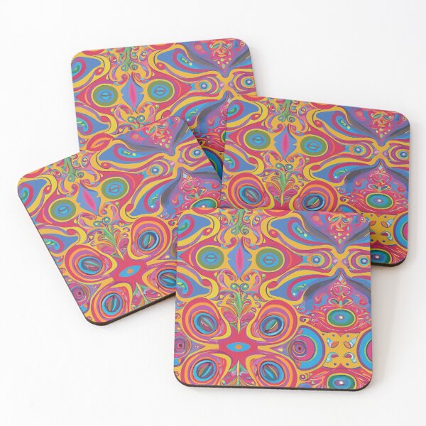 Item preview, Dancing Rainbow Colors Pattern I designed and sold by BlueStarG8.