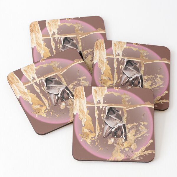 Item preview, Flying fox in gold designed and sold by MargoMalej.