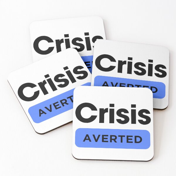 Item preview, Crisis evitada designed and sold by LawleyKingdom.