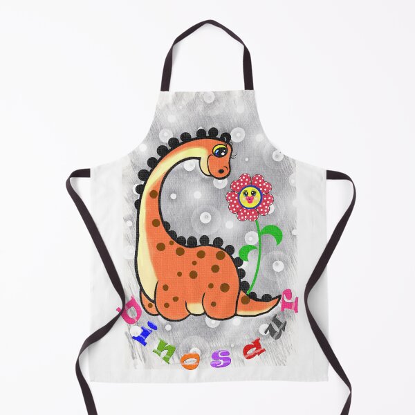 Item preview, Happy dinosaur and charming flower designed and sold by Shirley cute art .