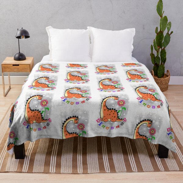 Item preview, Happy dinosaur and charming flower  designed and sold by Shirley cute art .