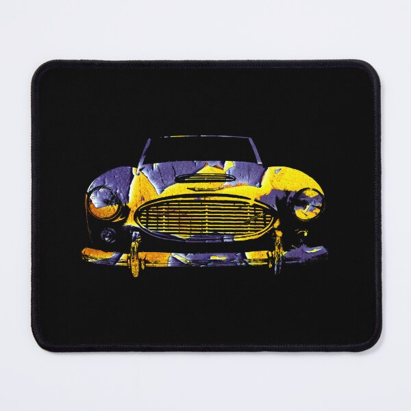 Item preview, Austin Healey 3000 1960s British classic car monoblock abstract designed and sold by soitwouldseem.