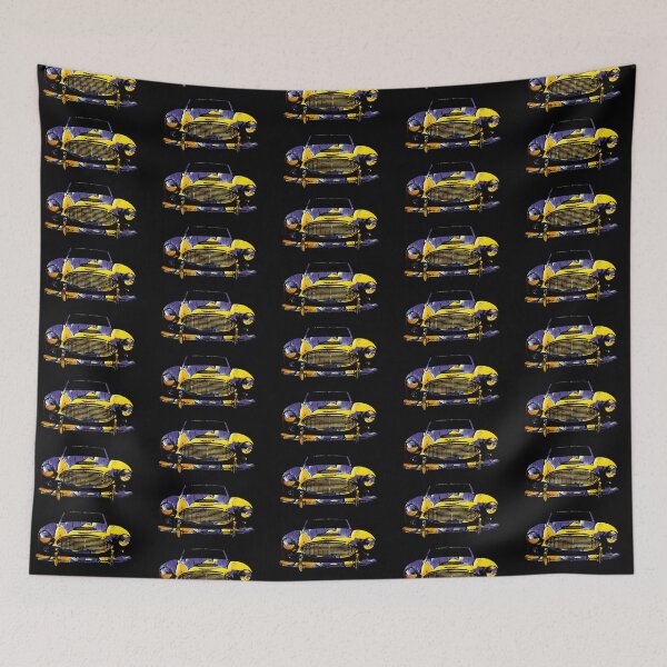 Item preview, Austin Healey 3000 1960s British classic car monoblock abstract designed and sold by soitwouldseem.