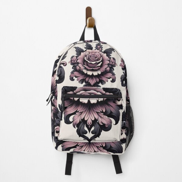 Item preview, Mauve & Black Damask & Roses designed and sold by DesignsByPrnces.