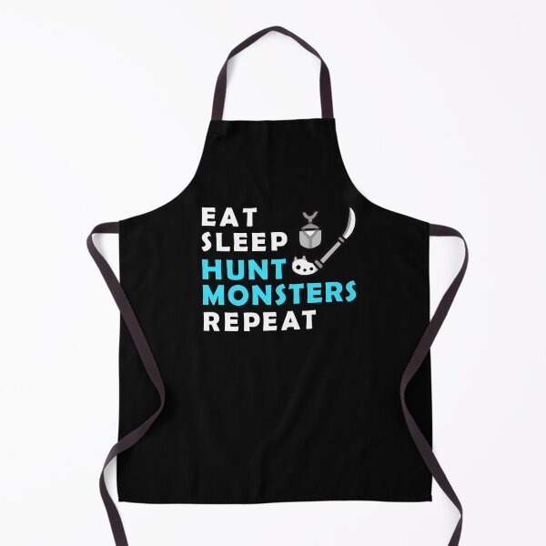 Item preview, EAT SLEEP HUNT MONSTERS REPEAT MH Insect Glaive designed and sold by CuteNCool.