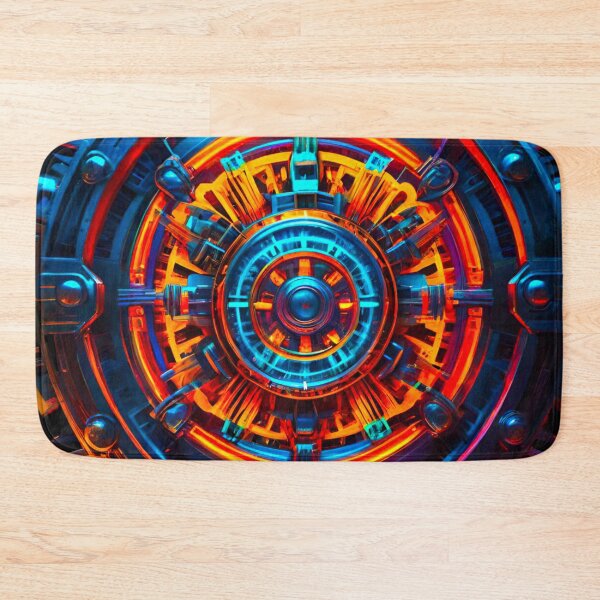 Item preview, Neon Intricacy: Detailed Pattern Safe designed and sold by GrizzlyCollective.