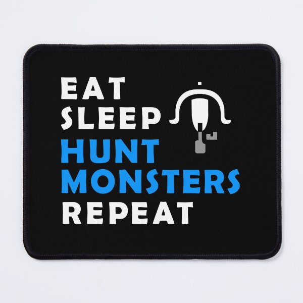 Item preview, EAT SLEEP HUNT MONSTERS REPEAT MH Light Bow Gun designed and sold by CuteNCool.