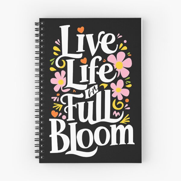 Item preview, Live Life in Full Bloom designed and sold by Buyfastcart.