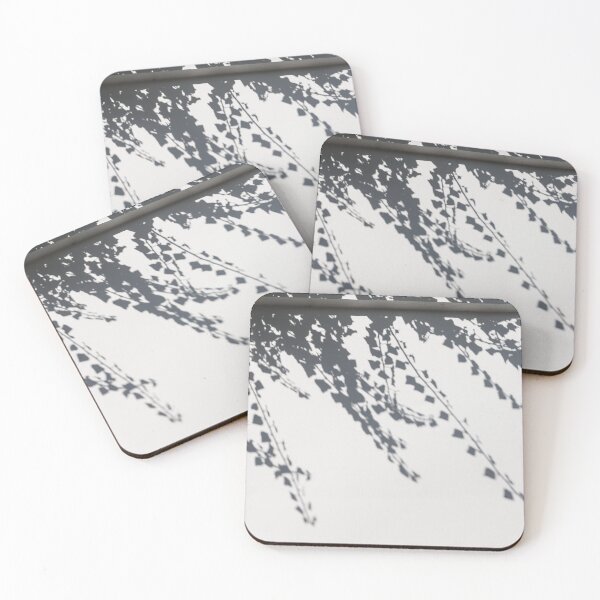 Item preview, Silvery Soft Shadows - Hedera Lacery by Mother Nature designed and sold by Georgia Mizuleva.