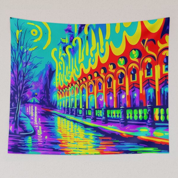 Item preview, Canals of Amsterdam: Abstract Artwork designed and sold by GrizzlyCollective.