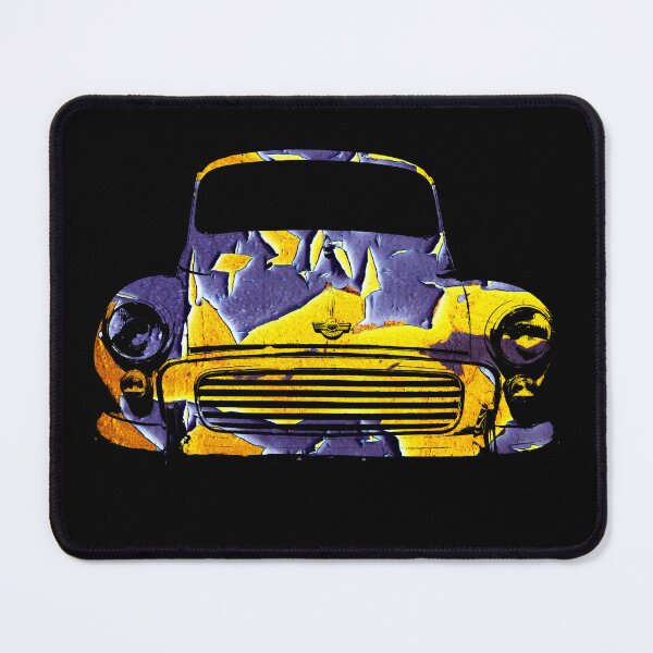 Item preview, Morris Minor 1960s British classic car monoblock abstract designed and sold by soitwouldseem.