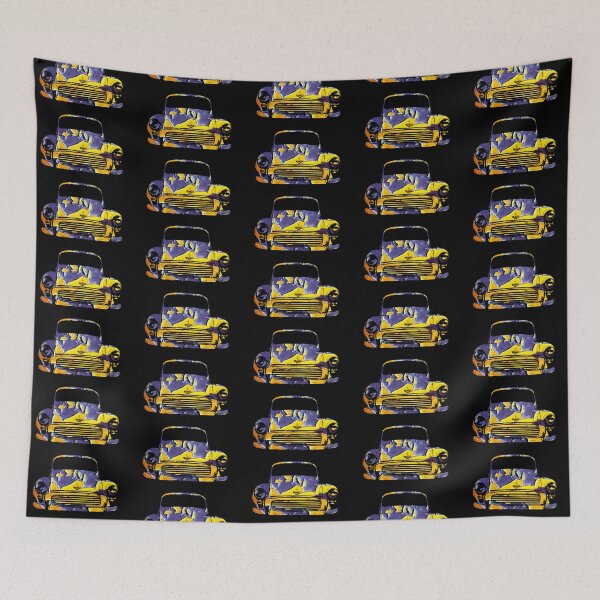 Item preview, Morris Minor 1960s British classic car monoblock abstract designed and sold by soitwouldseem.