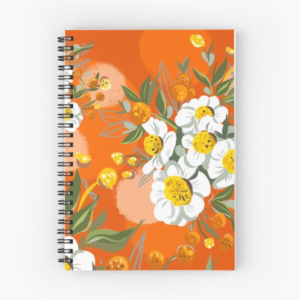 Item preview, Orange Flowers Chinoiserie designed and sold by chrissyink.