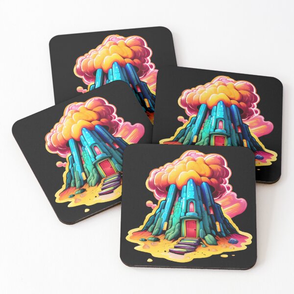 Item preview, Fortress Home with Vibrant Colors designed and sold by cybersalegoods.