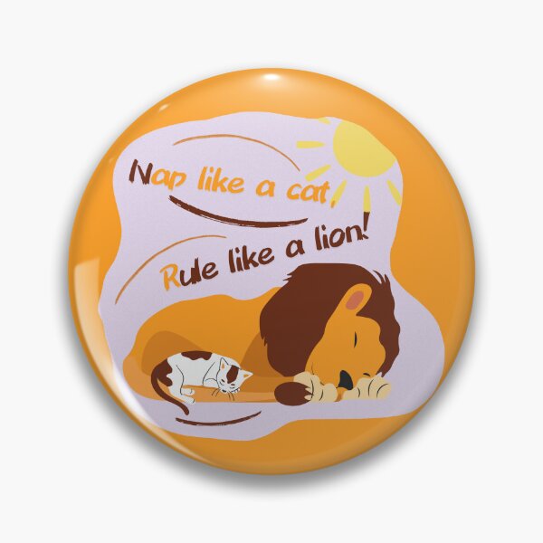 Item preview, Nap like a Cat, Rule like a Lion designed and sold by cabana.space.