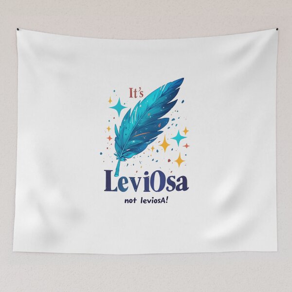 Item preview, It is leviOsa, not leviosA! - Feather - Sparkles - Fantasy designed and sold by Fenay Designs.