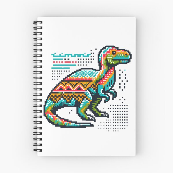 Item preview, Pixel Art Dinosaur designed and sold by Nerdlight.