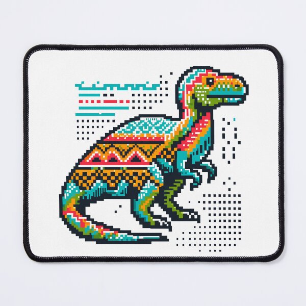 Item preview, Pixel Art Dinosaur designed and sold by Nerdlight.