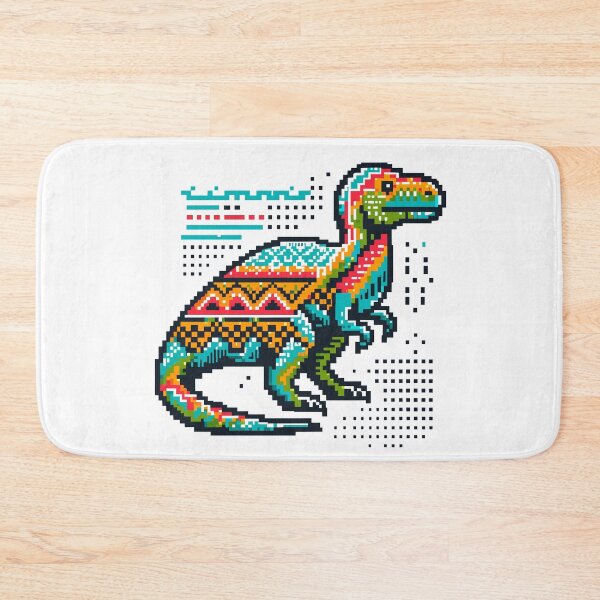 Artikelvorschau, Pixel Art Dino entworfen und verkauft von Nerdlight.