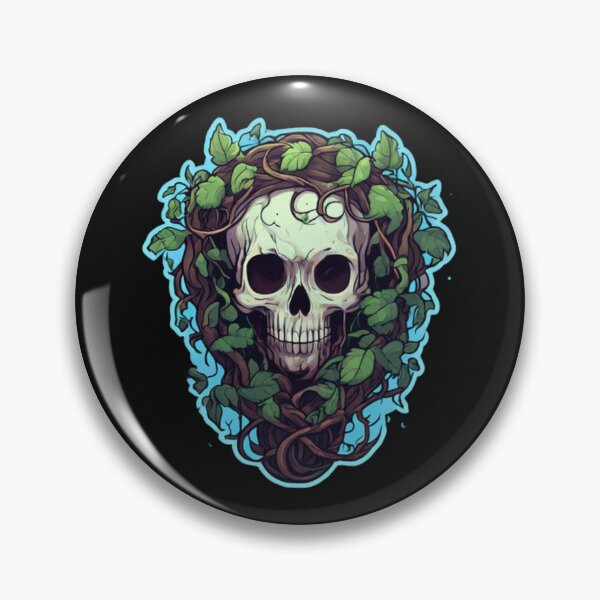 Item preview, Skull and Vines designed and sold by Planetporridge.