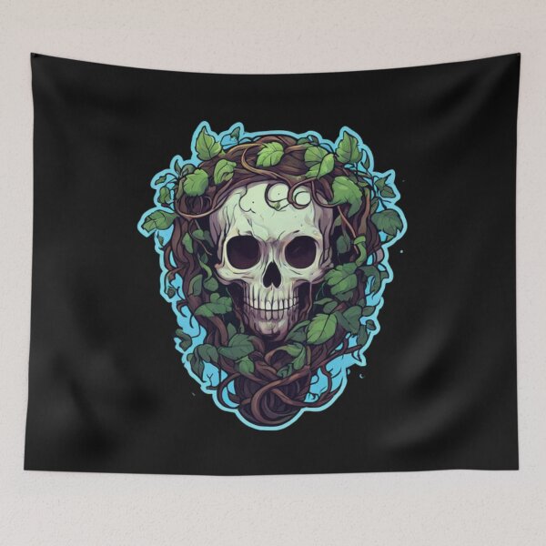 Item preview, Skull and Vines designed and sold by Planetporridge.