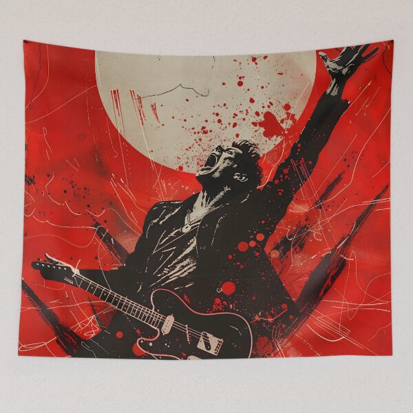 Item preview, Rocker with a Red Background designed and sold by dcrc.
