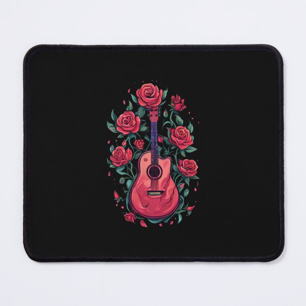 Item preview, Guitar and Flowers designed and sold by Planetporridge.