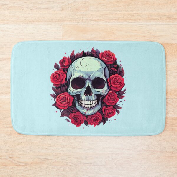 Item preview, Skull and Roses designed and sold by Planetporridge.