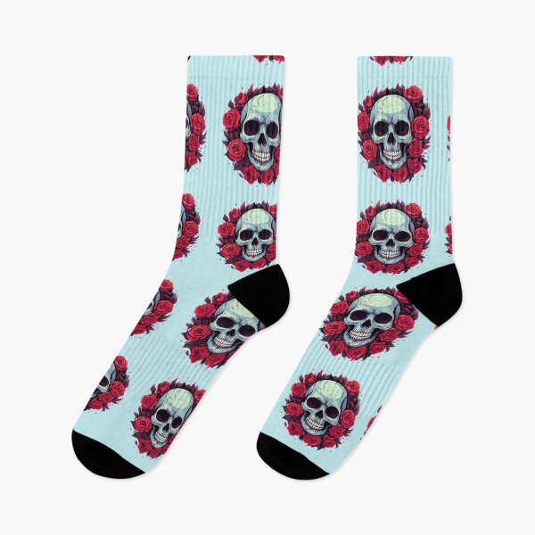 Item preview, Skull and Roses designed and sold by Planetporridge.