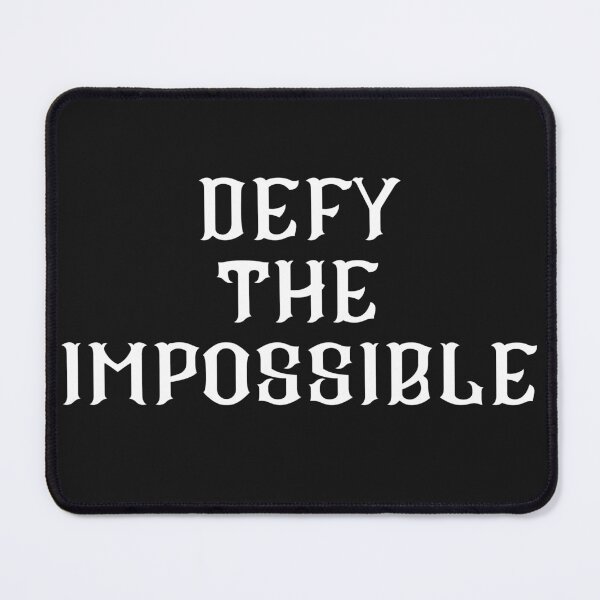Item preview, Defy the impossible designed and sold by MetalRockMusic.