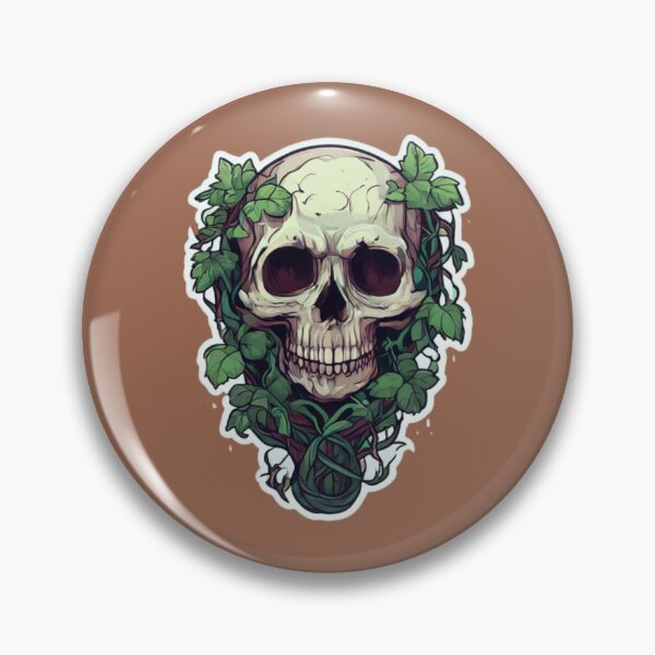Item preview, Skull and Vine design designed and sold by Planetporridge.