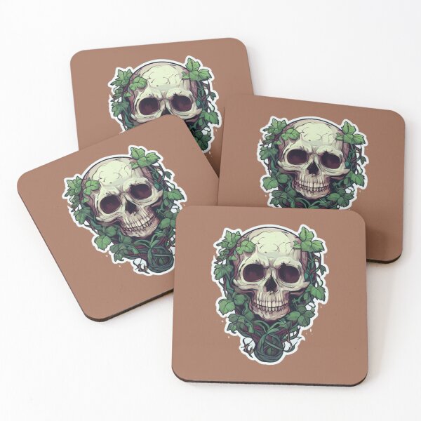 Item preview, Skull and Vine design designed and sold by Planetporridge.