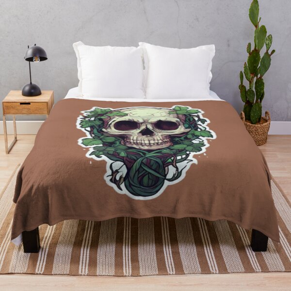 Item preview, Skull and Vine design designed and sold by Planetporridge.
