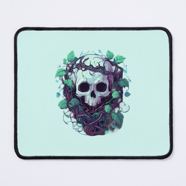 Item preview, Skull and Vine art designed and sold by Planetporridge.