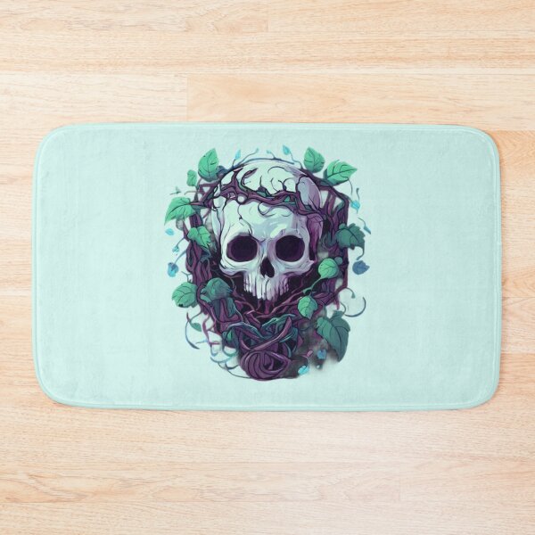 Item preview, Skull and Vine art designed and sold by Planetporridge.