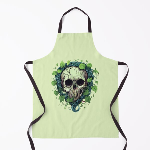 Item preview, Skull with Vines designed and sold by Planetporridge.