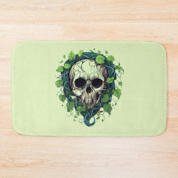 Item preview, Skull with Vines designed and sold by Planetporridge.