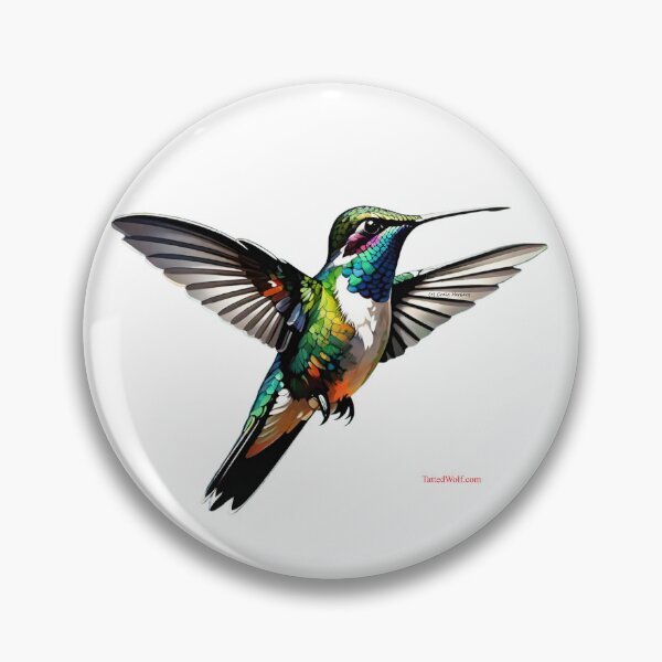 Item preview, Colorful Bee Hummingbird designed and sold by TattedWolf.