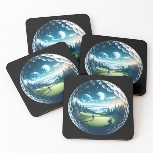 Item preview, Twilight Golf Dream Scape A Surreal Golfing Course designed and sold by SportsT-Shirts.