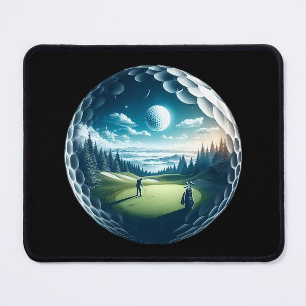 Item preview, Twilight Golf Dream Scape A Surreal Golfing Course designed and sold by SportsT-Shirts.