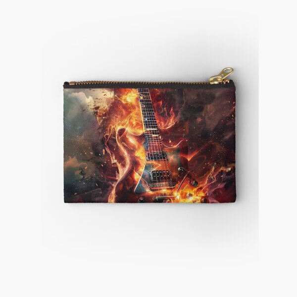 Item preview, Flaming Rock Guitar designed and sold by dcrc.