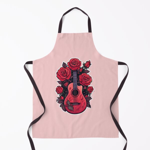 Item preview, Guitar and Flowers design designed and sold by Planetporridge.