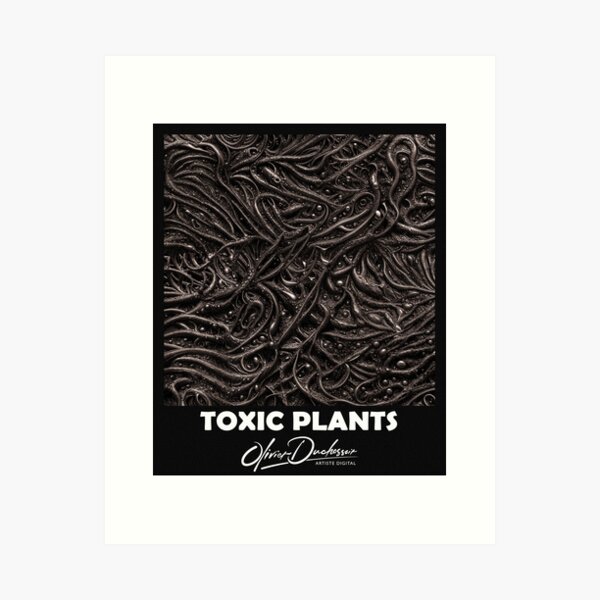Aperçu de l'œuvre Toxic plant 70 créée et vendue par olivier duchossoir.