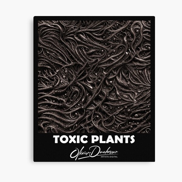 Aperçu de l'œuvre Toxic plant 70 créée et vendue par olivier duchossoir.