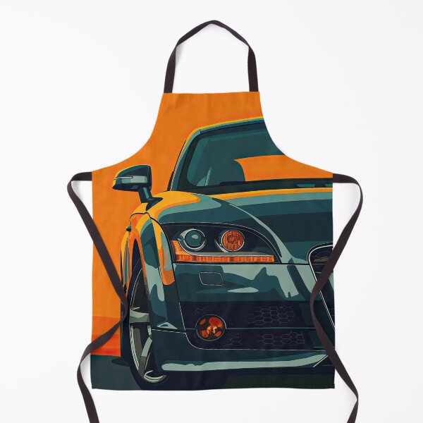 Item preview, Audi sports car in front of an orange background designed and sold by Jerhus.