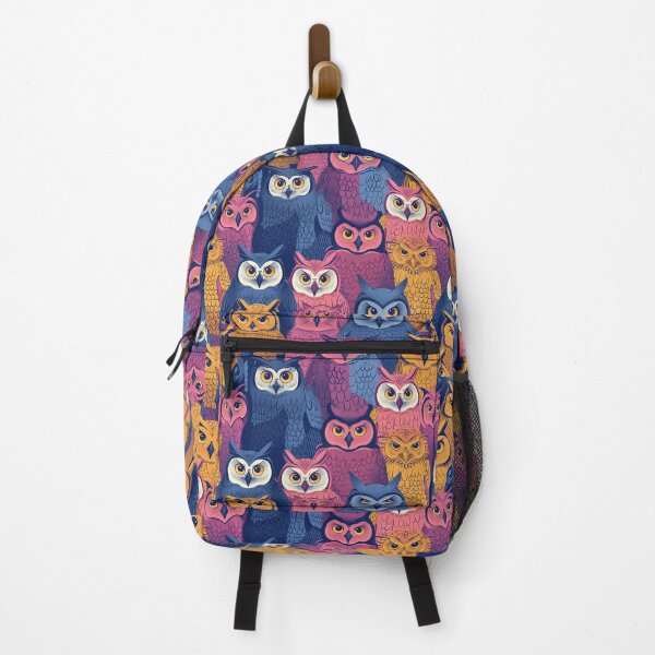 Item preview, Colorfull Enchanted Owls designed and sold by SmallOwlDesign.