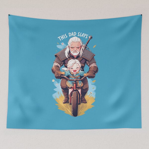 Item preview, Este papá mata - Regalo del Día del Padre - Paseo en bicicleta - Witcher designed and sold by Fenay Designs.